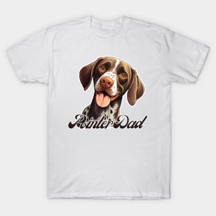 German Shorthaired Pointer Dad T-Shirt - Dog Lover Gift, Pet Parent Apparel T-Shirt